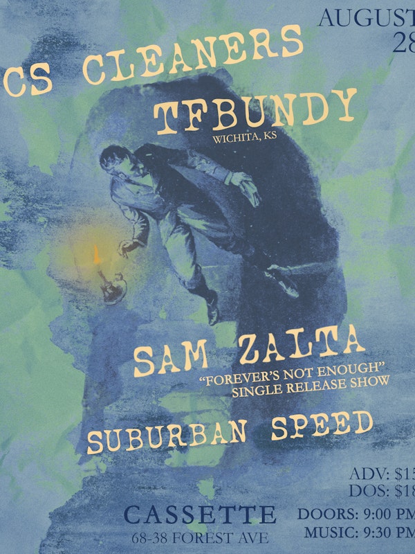 CS CLEANERS, TF BUNDY, SAM ZALTA, SUBURBAN SPEED