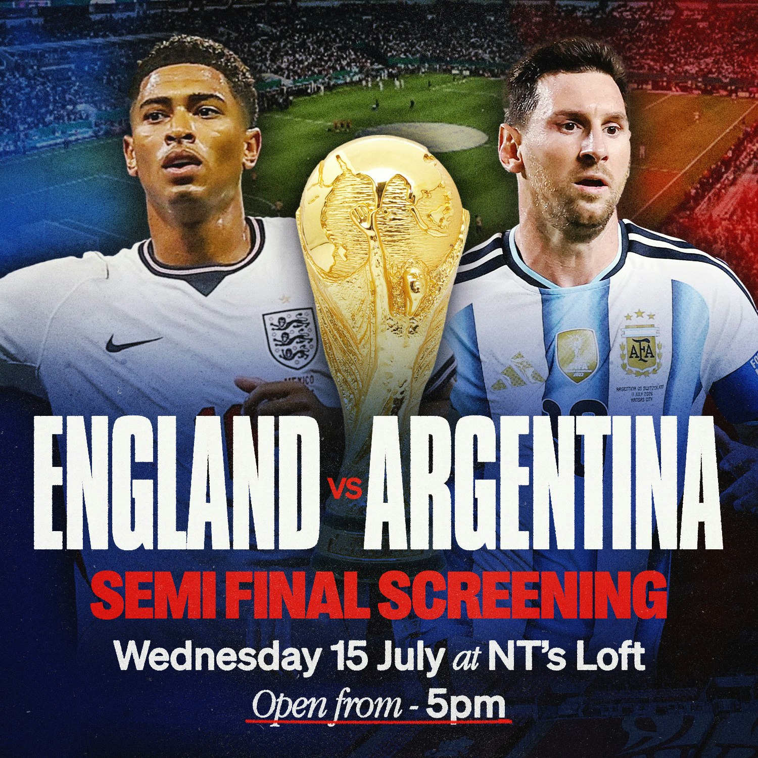 England vs Argentina | World Cup Screening