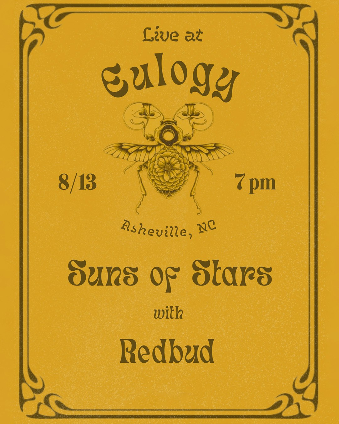 Suns of Stars w/ Redbud