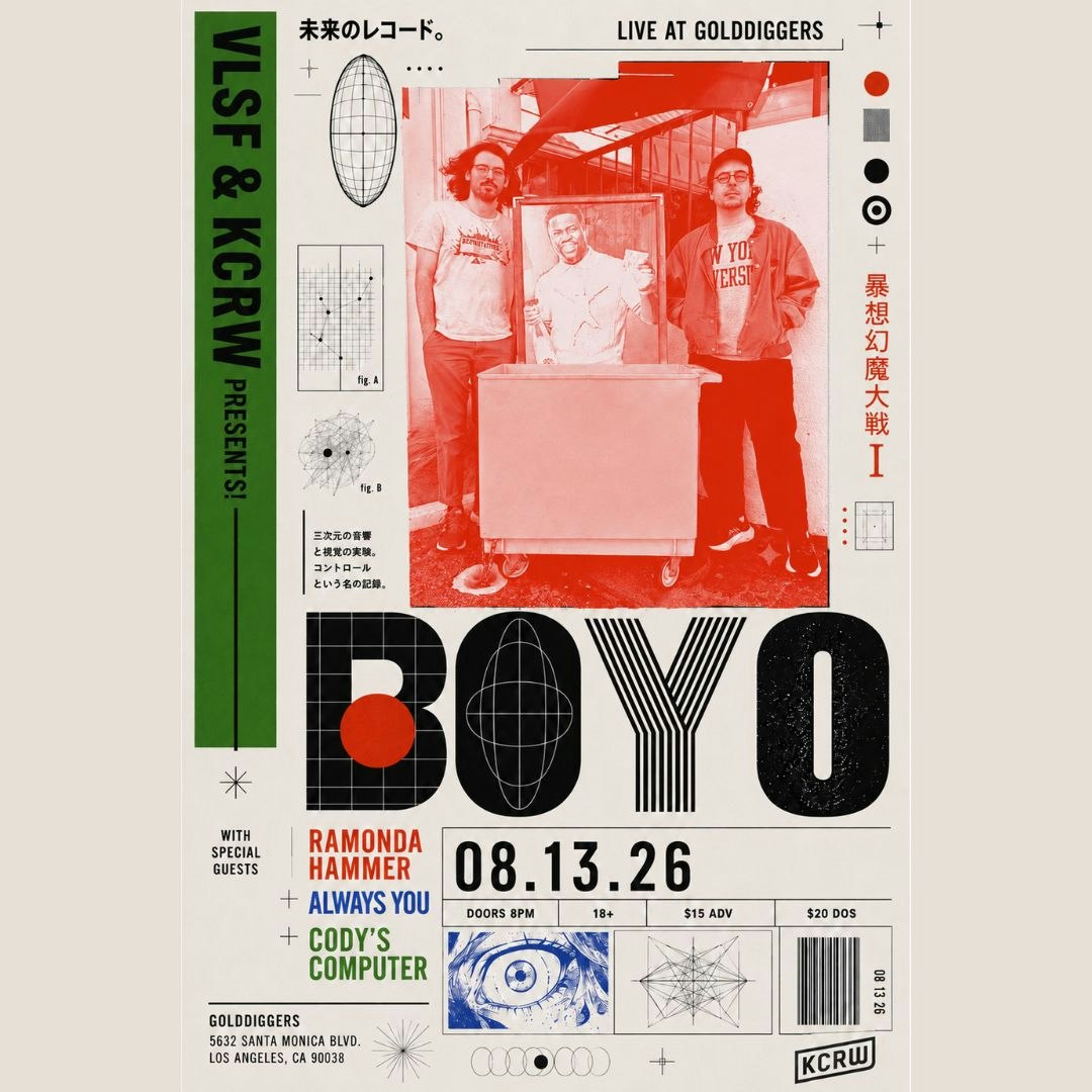 VLSF & KCRW presents: BOYO ft. Fime, Cody's Program