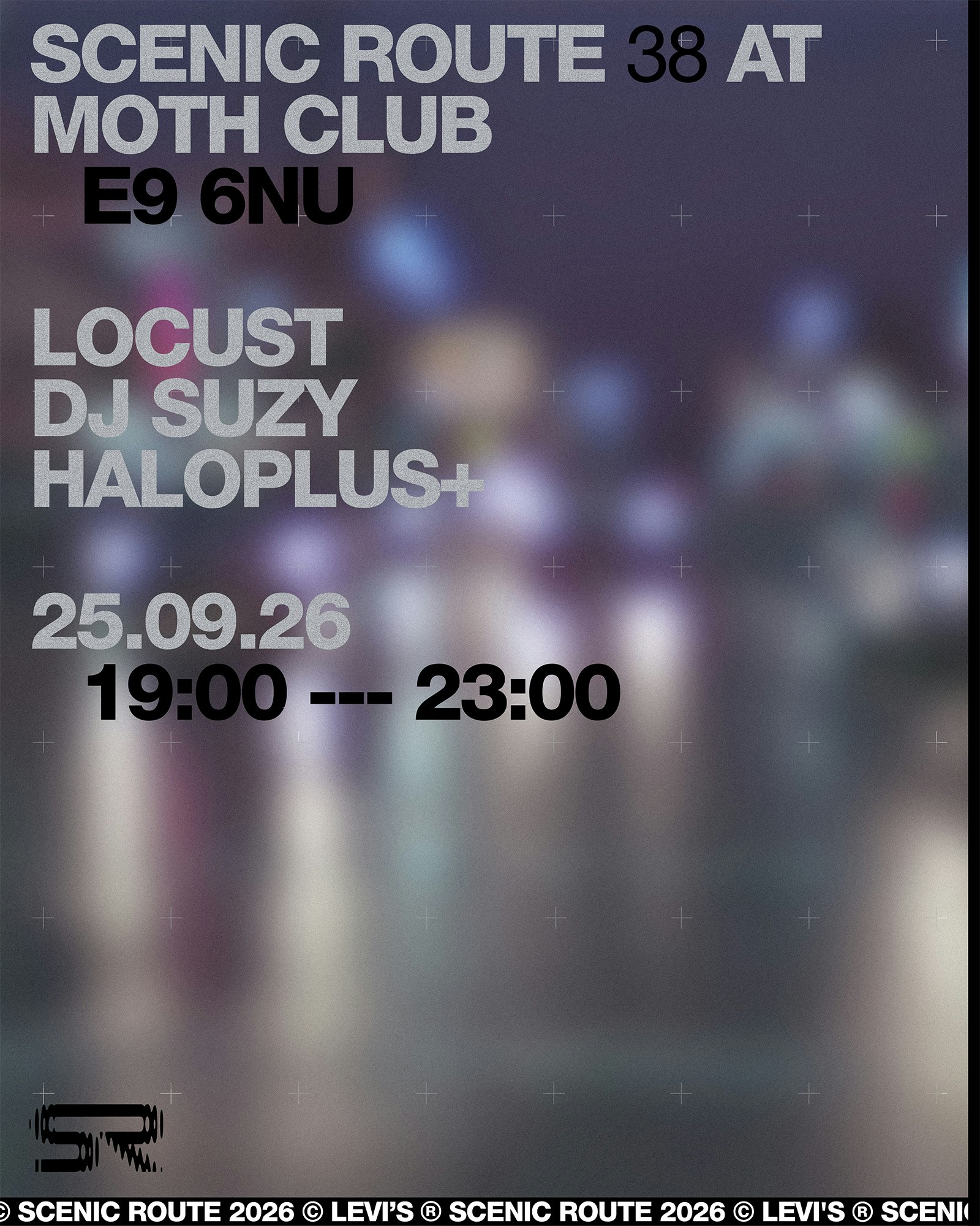 Scenic Route w/ Locust, DJ Suzy, haloplus+ at MOTH Club, London
