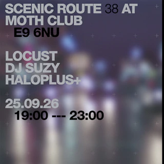 Scenic Route w/ Locust, DJ Suzy, haloplus+