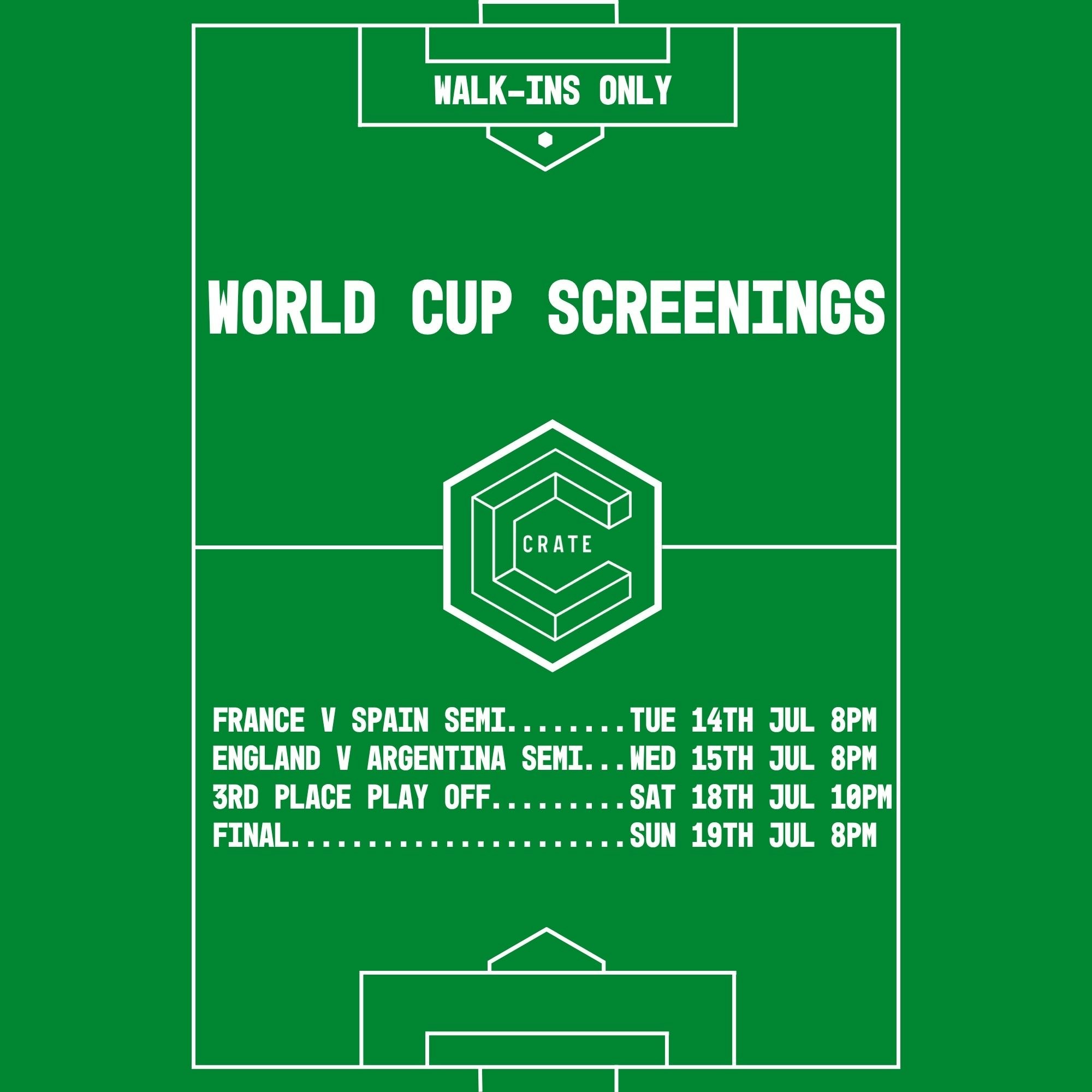 World Cup Semi Final - England V Argentina