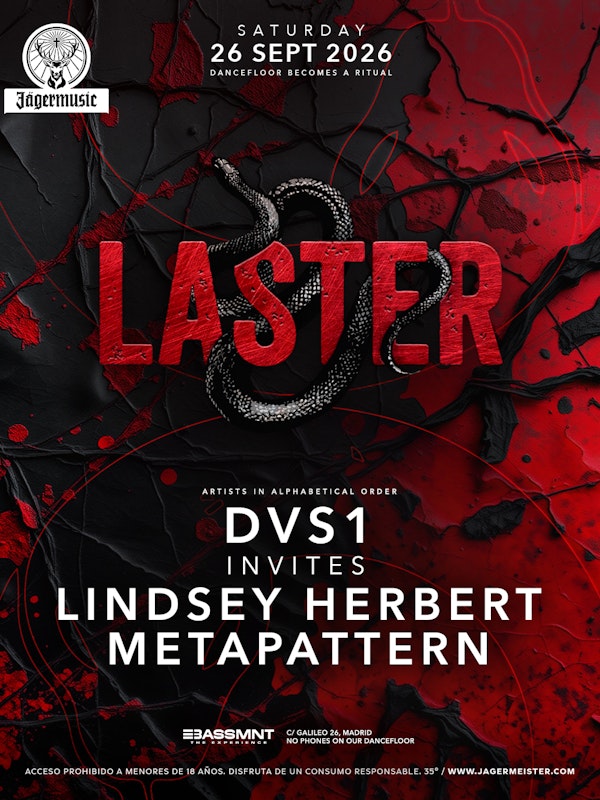 Laster Club presents DVS1 invites new talents