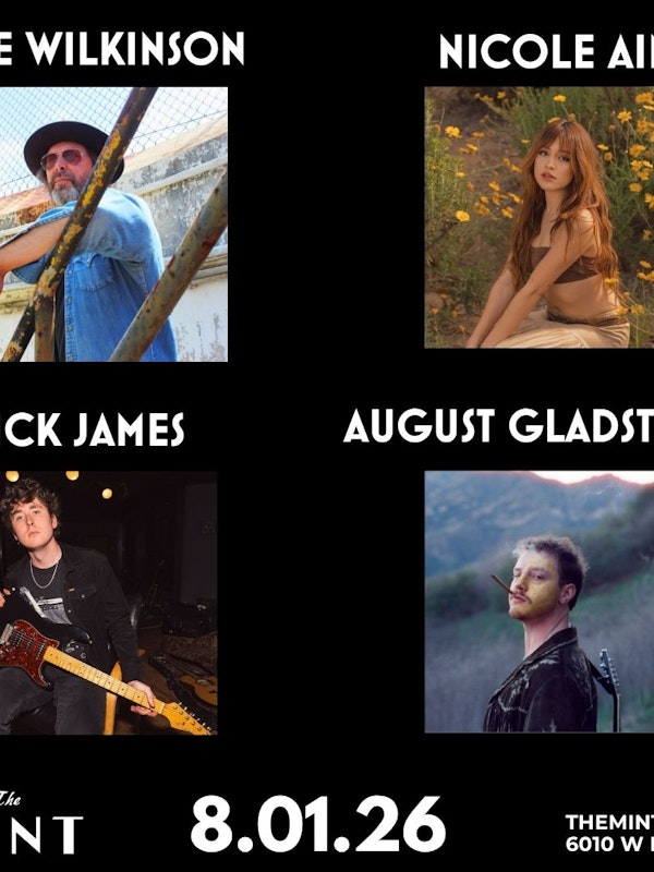 Joe Wilkinson, Nicole Aimi, Nick James,August Gladstone
