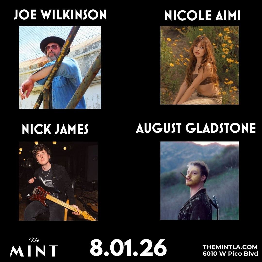 Joe Wilkinson, Nicole Aimi, Nick James,August Gladstone