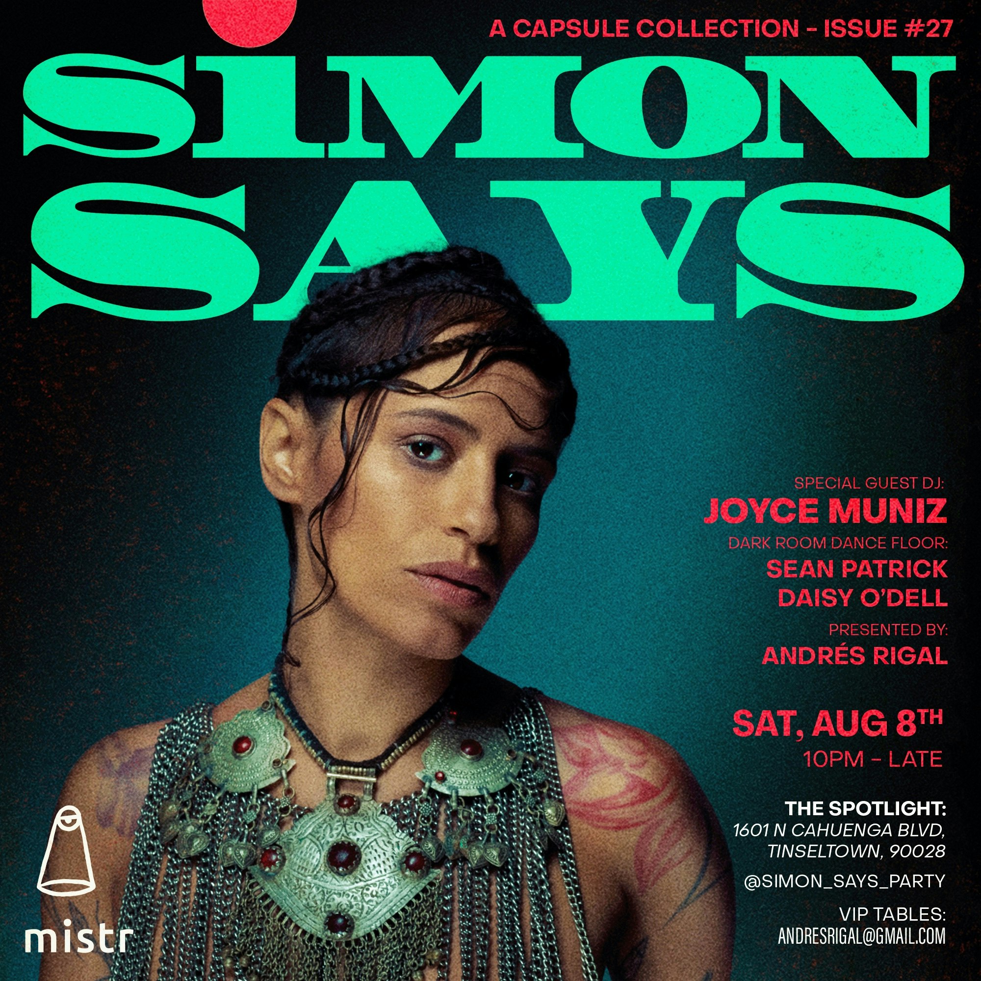 Simon Says: Joyce Muniz