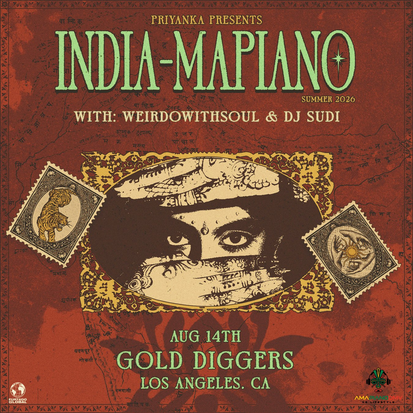 Priyanka Presents: India-mapiano Los Angeles