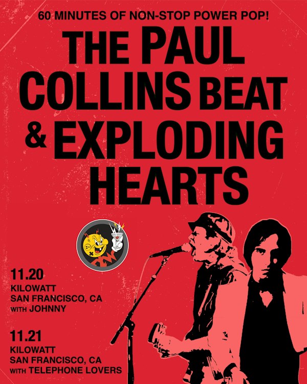 Paul Collins The Best of The Nerves and The Beat and The Exploding Hearts: Night 2