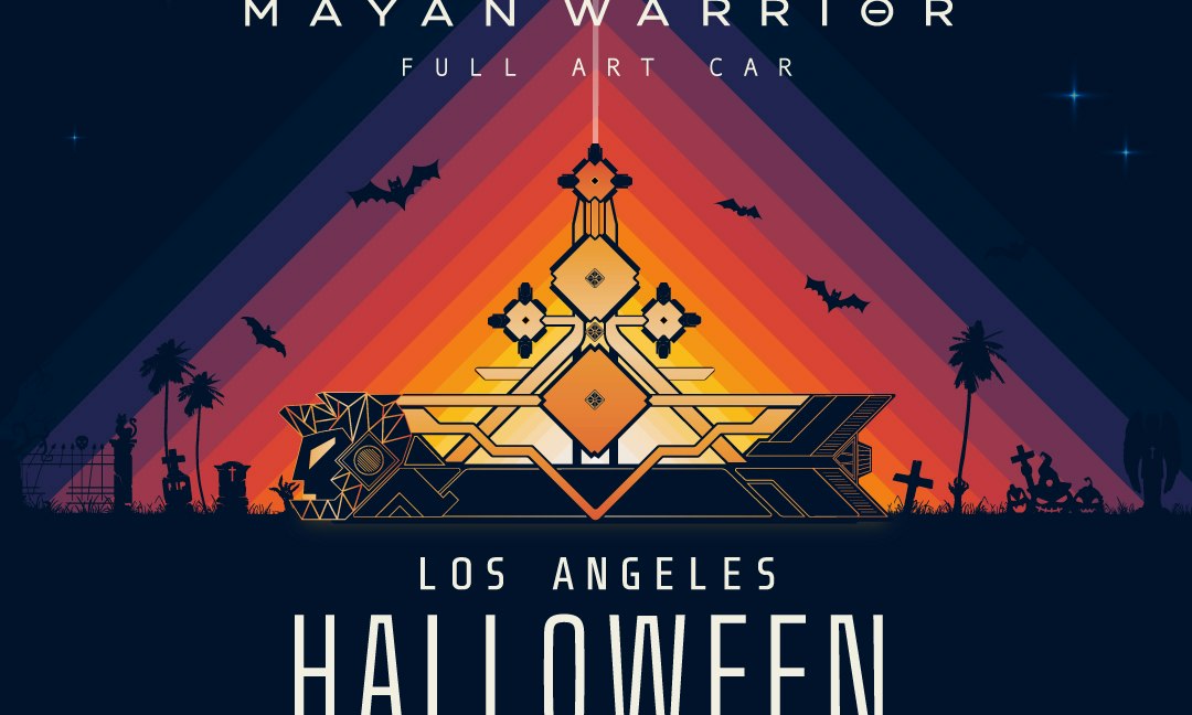 Mayan Warrior Halloween (Full Art Car)