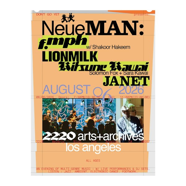 The Signal Tour: f.mph, Lionmilk, Kitsune Kawai, JANET