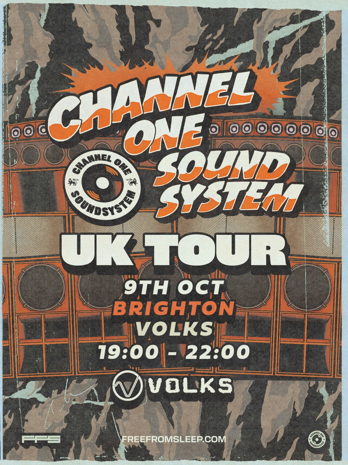 Channel One Sound System UK Tour: Brighton at Volks, Brighton