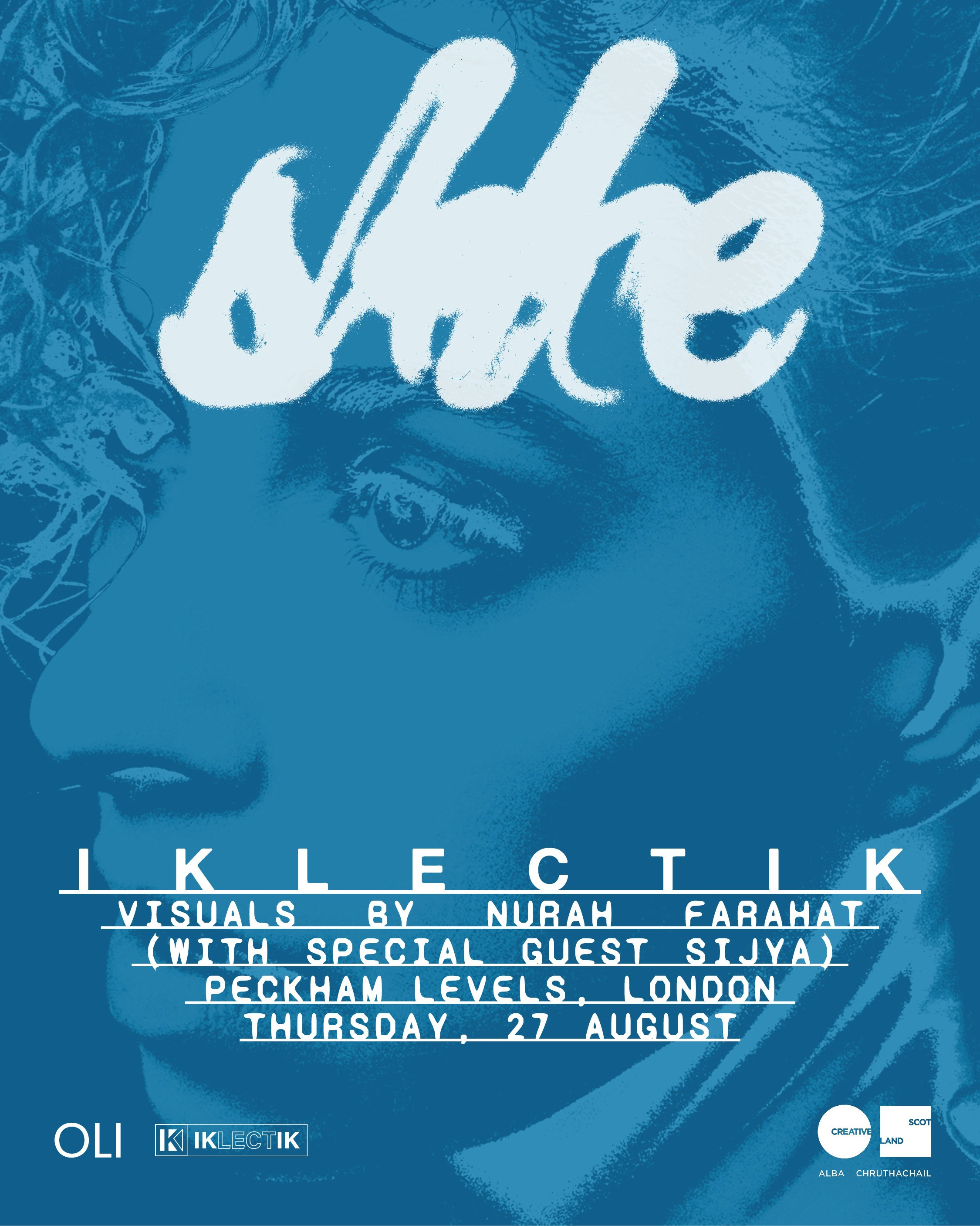 IKLECTIK x OLI Records: SHHE, Nurah Farahat, Sijya