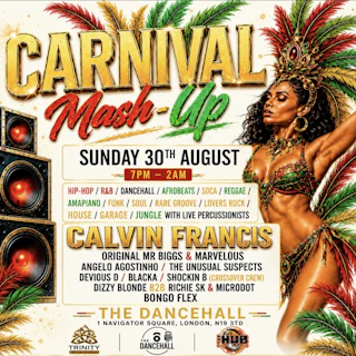 Carnival Mash-up (Bank Holiday Sunday)
