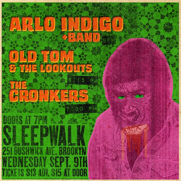 Arlo Indigo, Old Tom & The Lookouts, The Cronkers
