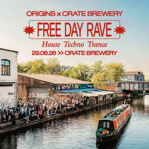 Origins x Crate Day Rave On The Canal