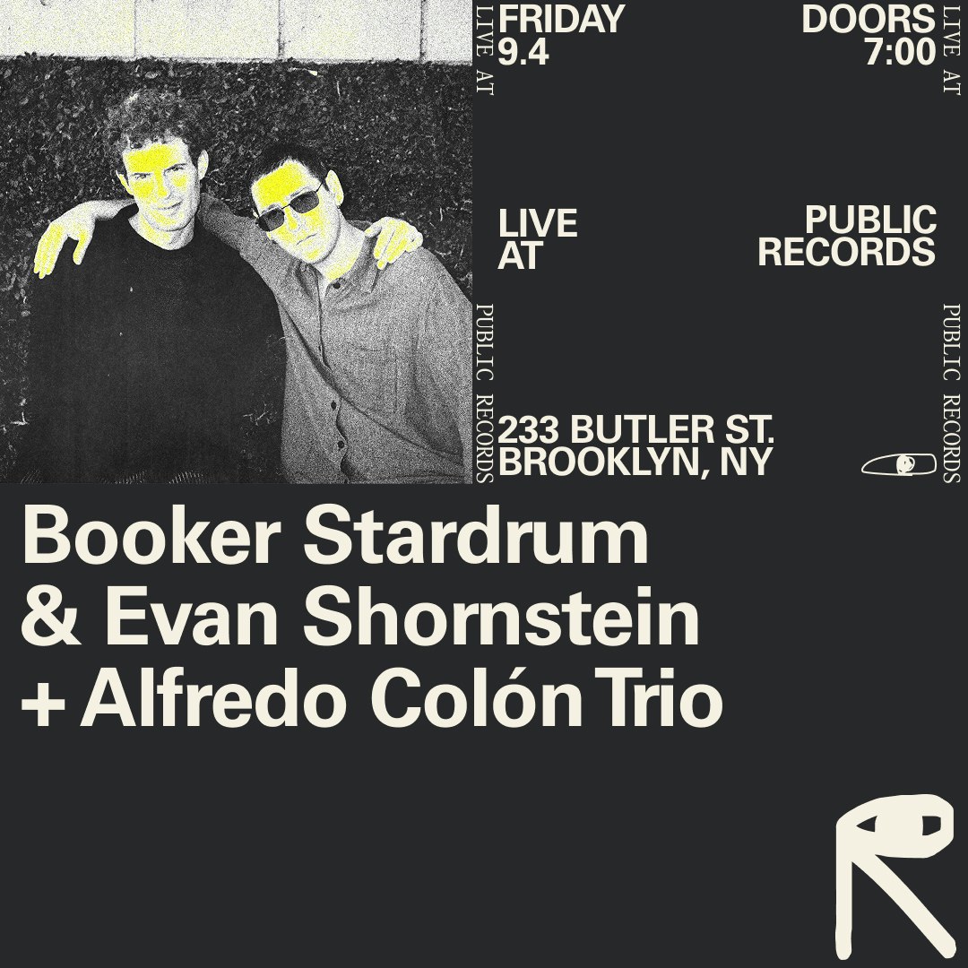 Booker Stardrum & Evan Shornstein, Alfredo Colón Trio