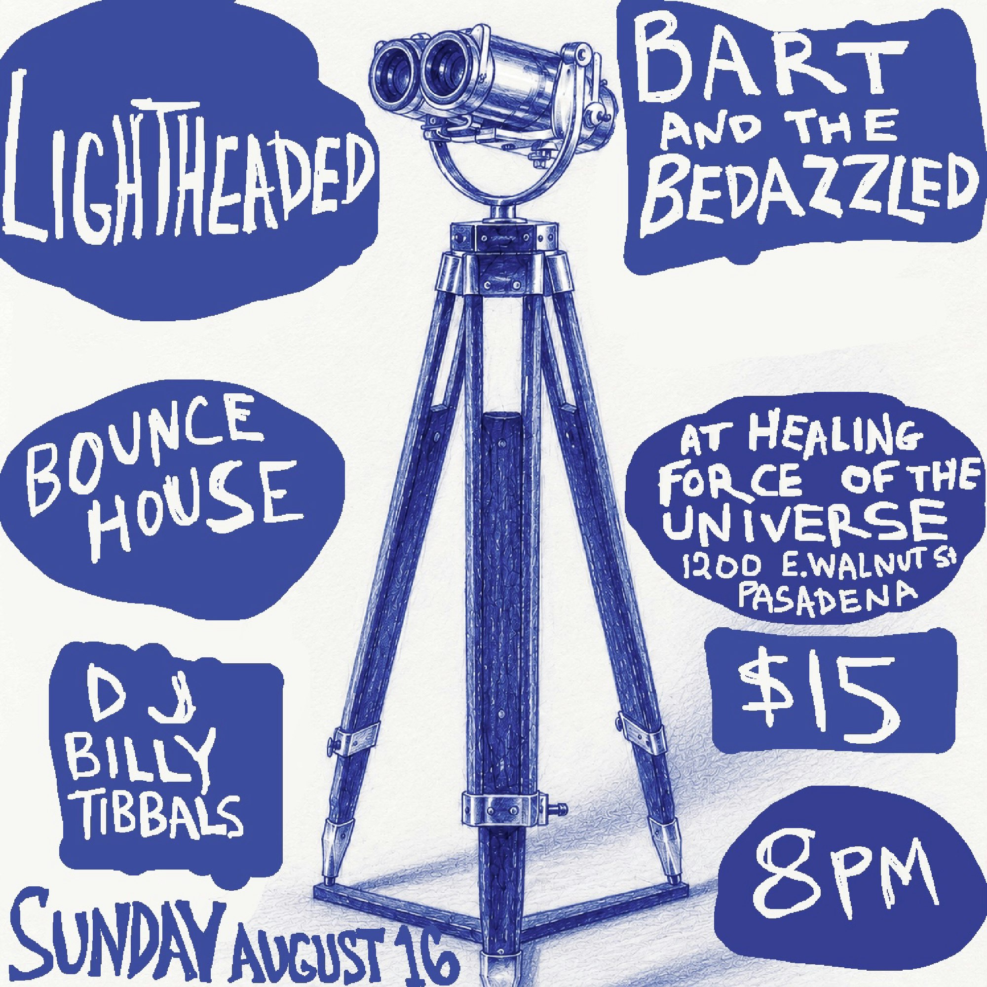 Lightheaded, Bart + The Bedazzled, Bounce House