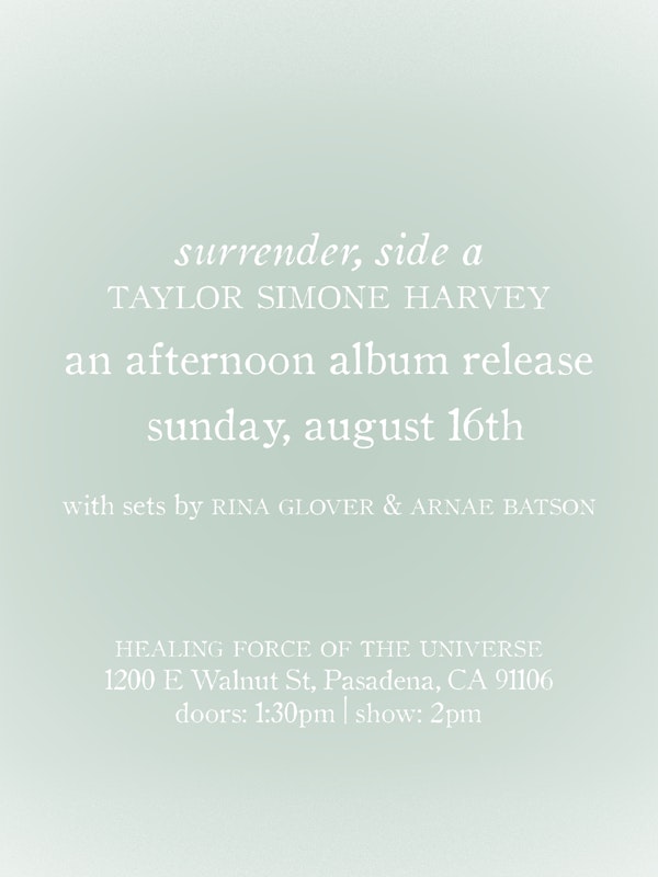 Taylor Simone Harvey, Rina Glover, Arnae Batson