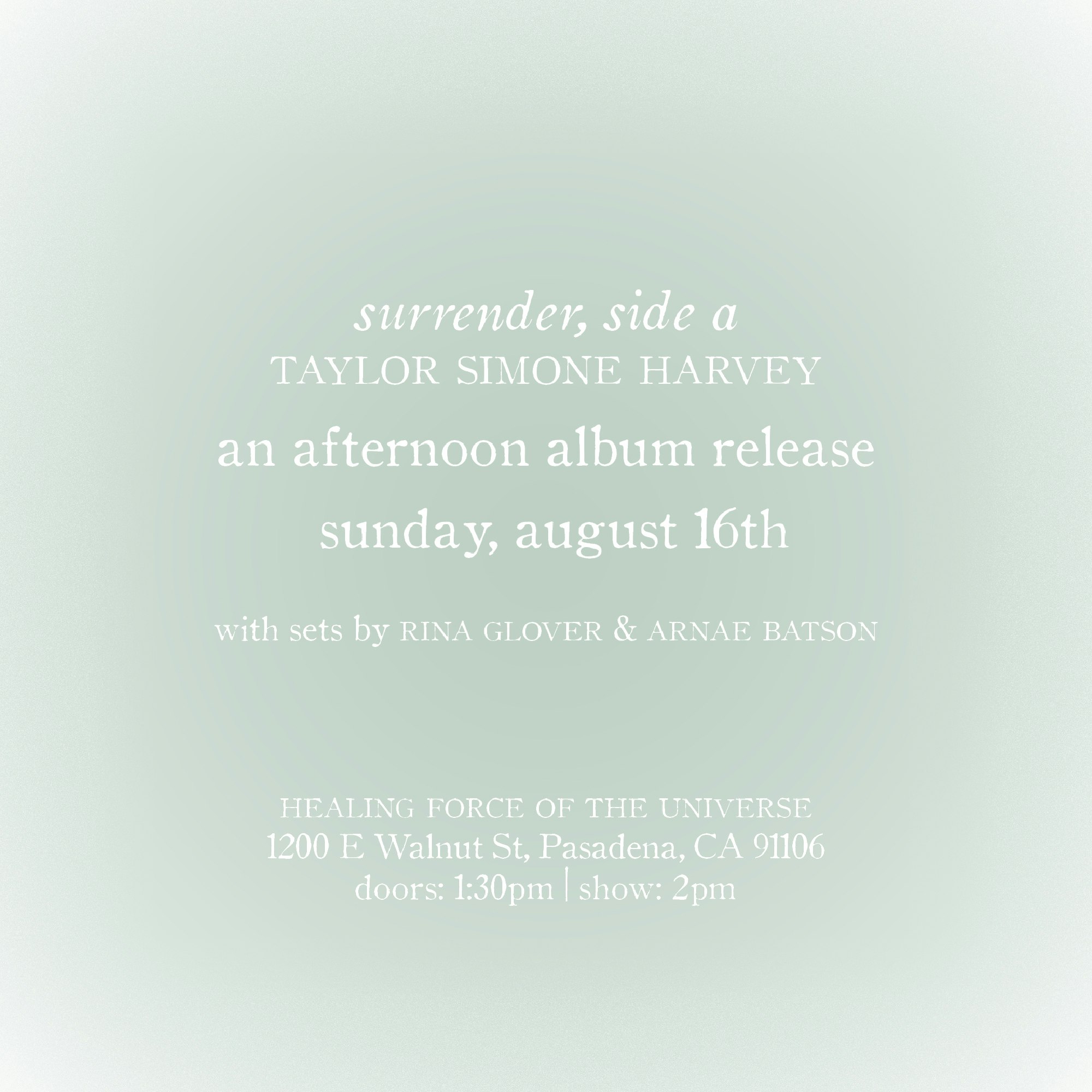 Taylor Simone Harvey, Rina Glover, Arnae Batson