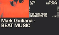 Mark Guiliana - BEAT MUSIC at Public Records