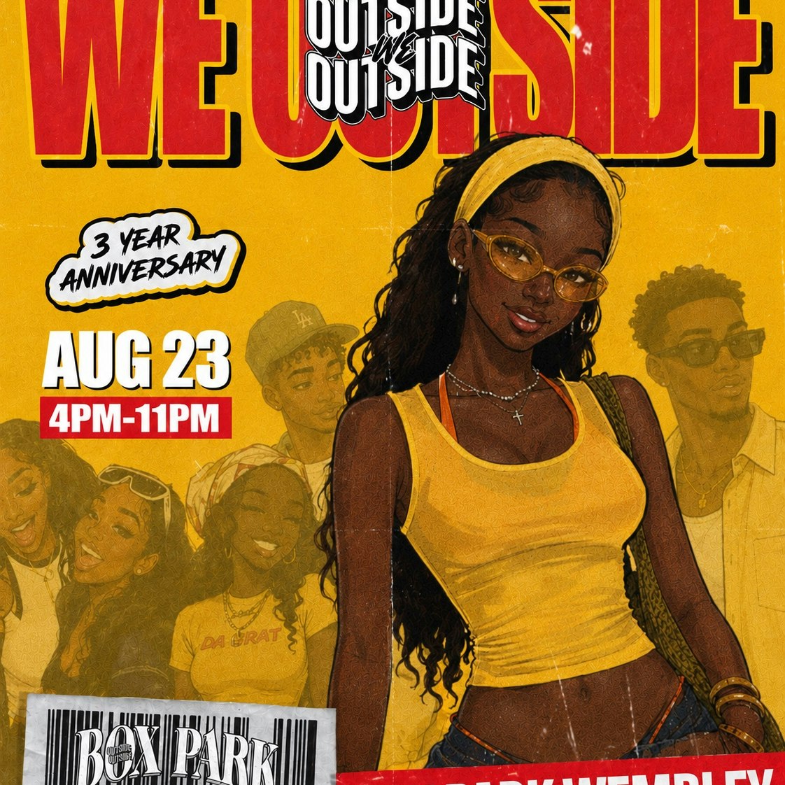 WE OUTSIDE: 3 Year Anniversary