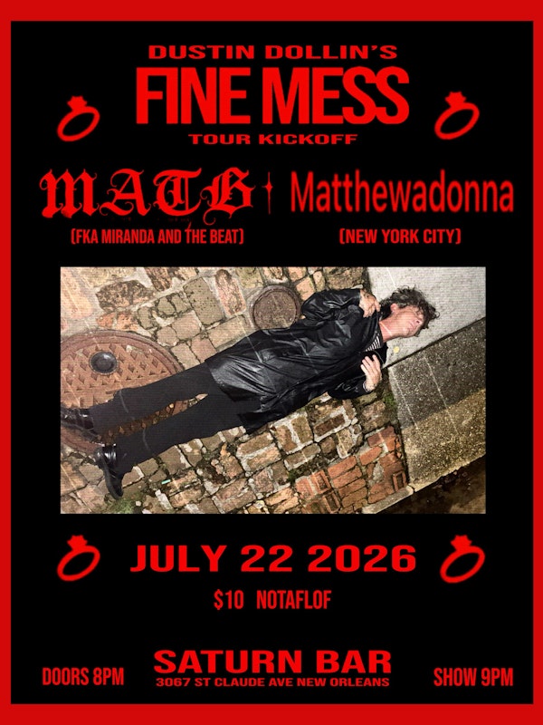 Dustin Dollin's Fine Mess Tour Kickoff!!!!