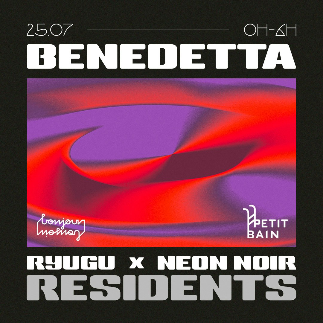 Néon Noir × Ryugu invitent Benedetta