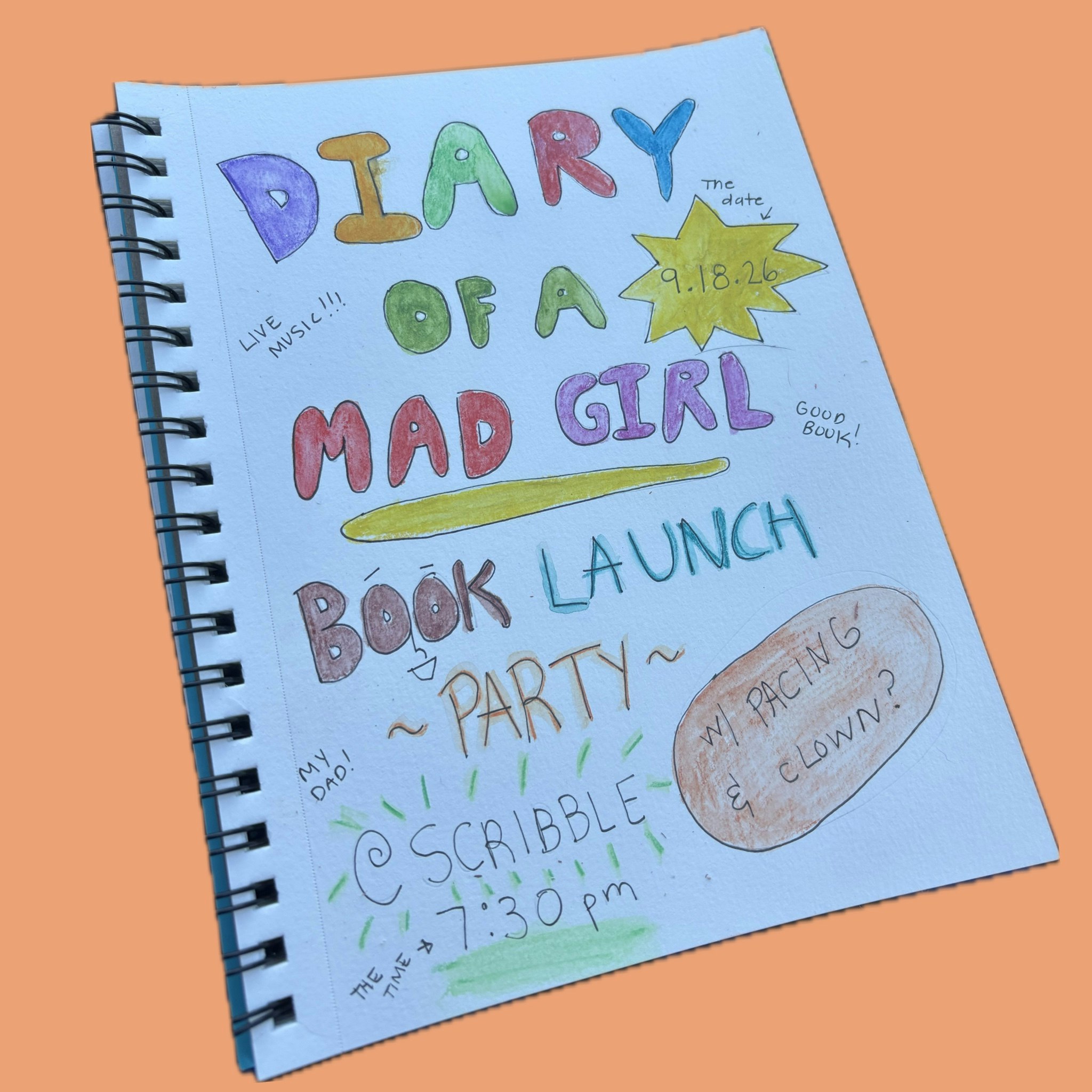 Diary of a Mad Girl Book Launch Party