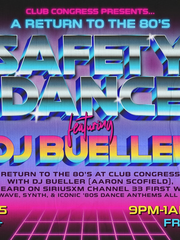 Return to the 80's | Safety Dance featuring DJ Bueller!