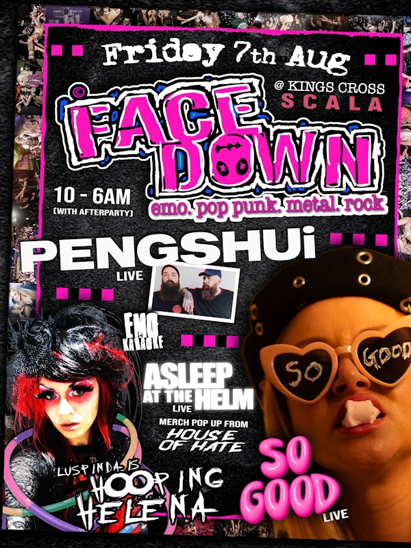 Face Down - Pop Punk, Metal, Emo Night London