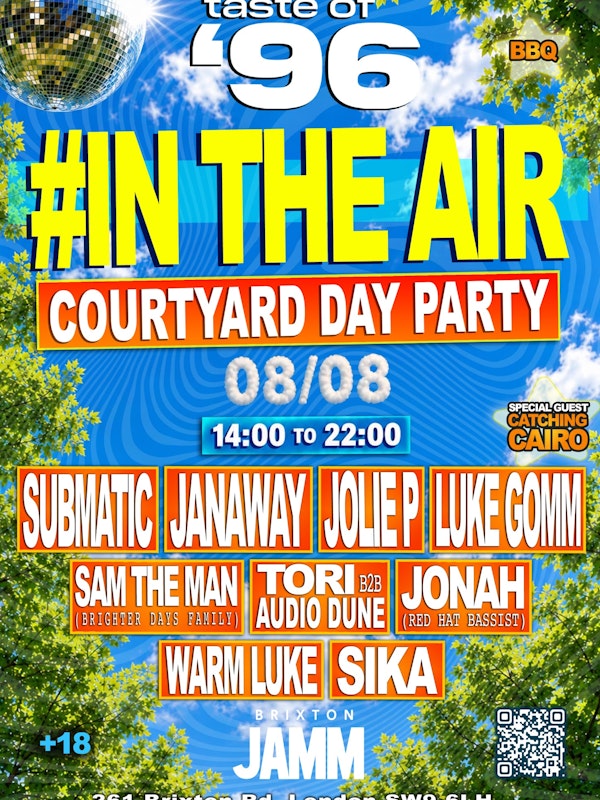 TASTE OF '96: #IN THE AIR - Day Party - 08/08