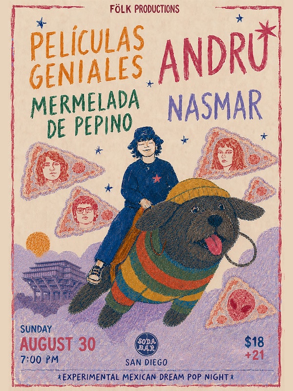 Peliculas Geniales, Andru, Mermelada de Pepino, Nasmar
