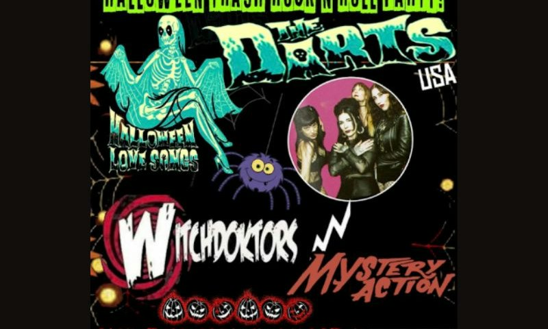 SHAKE SOME ACTON HALLOWEEN TRASH ROCK N ROLL PARTY!