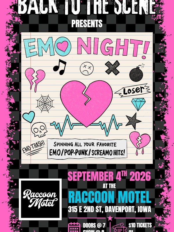 BACK TO THE SCENE EMO NITE