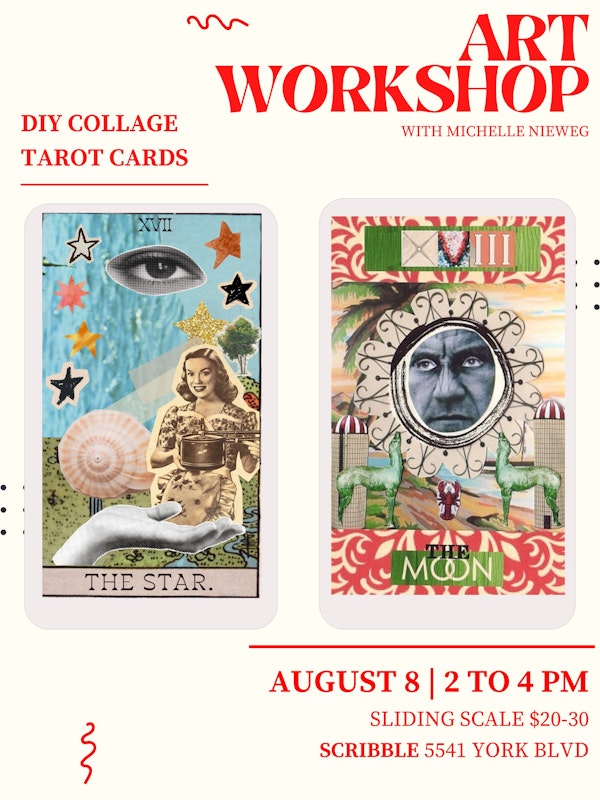 DIY Collage Tarot Card