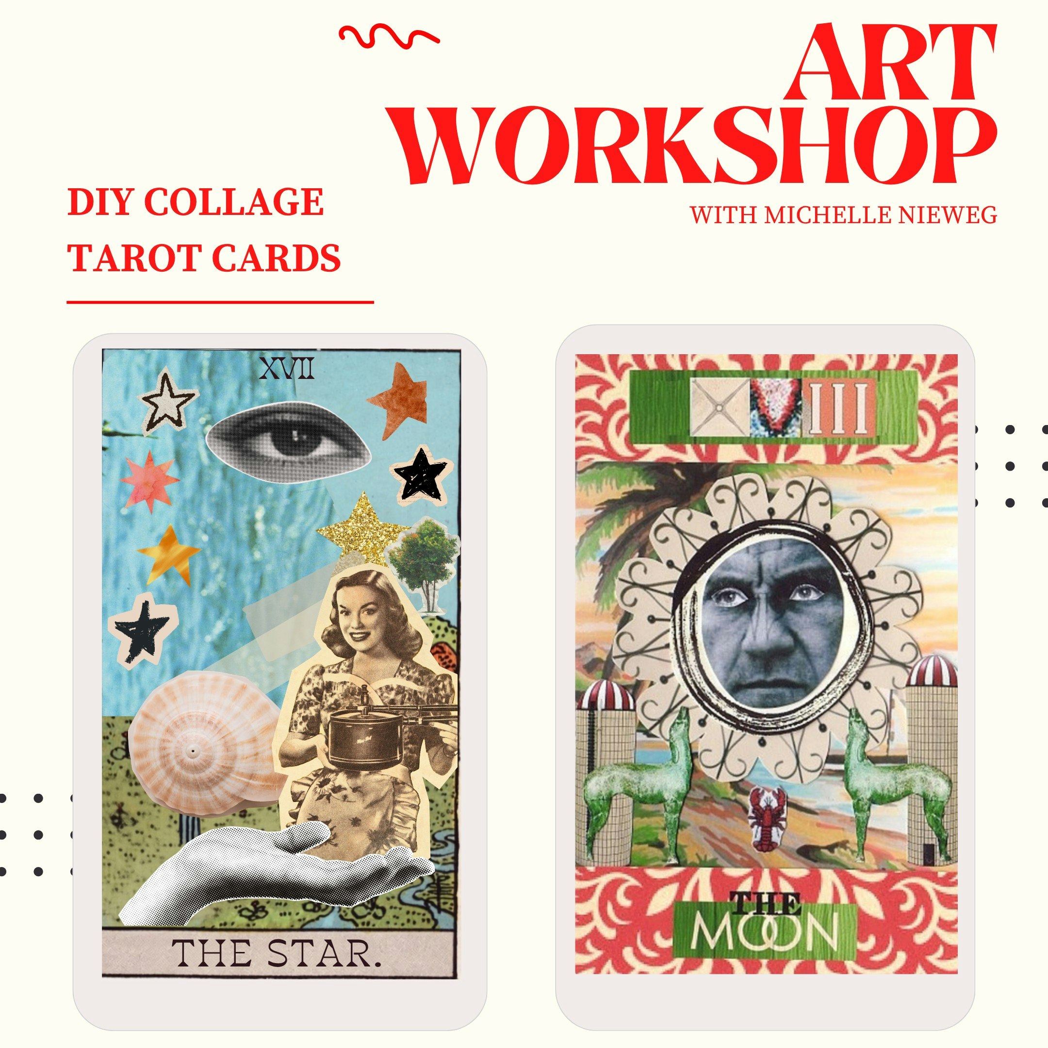 DIY Collage Tarot Card