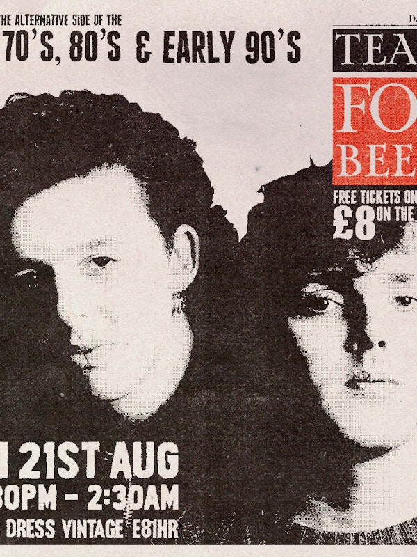 Tears For Beers Club Night
