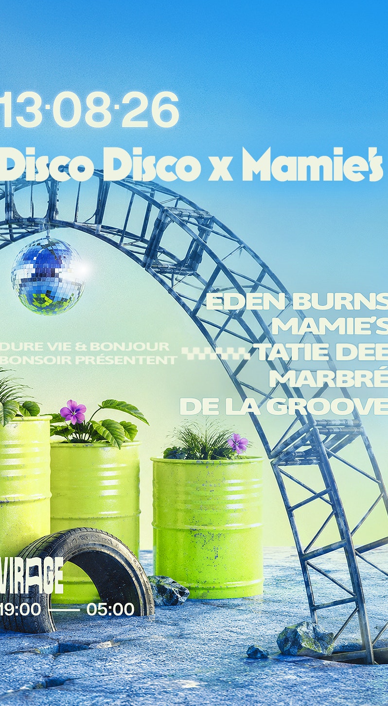DISCO DISCO X MAMIE’S : EDEN BURNS, TATIE DEE & MORE
