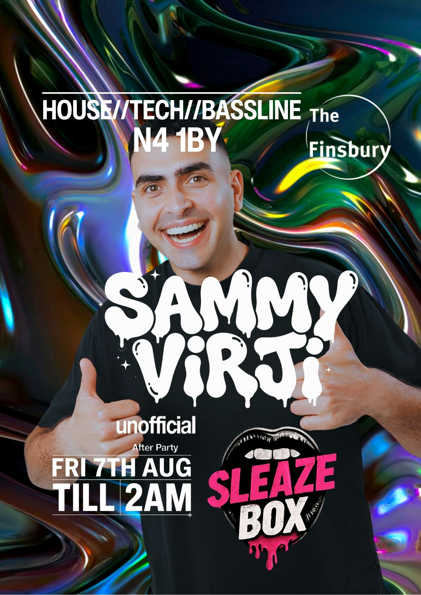 SleazeBox: SAMMY VIRJI unofficial After Party (Fri) Tickets | Free