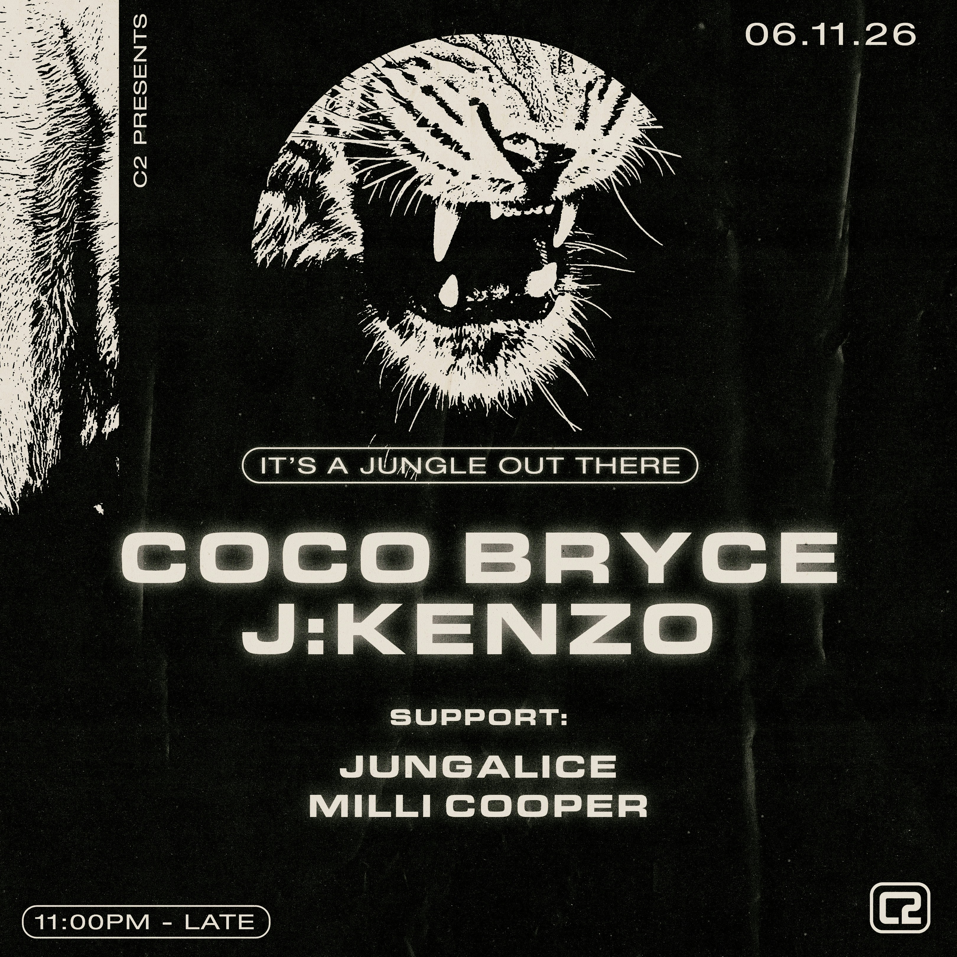 It's A Jungle Out There - Coco Bryce & J:Kenzo at Concorde 2, Brighton