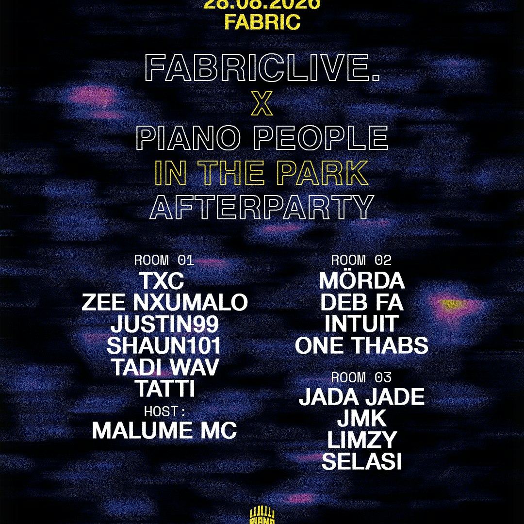 FABRICLIVE: Piano People Afterparty