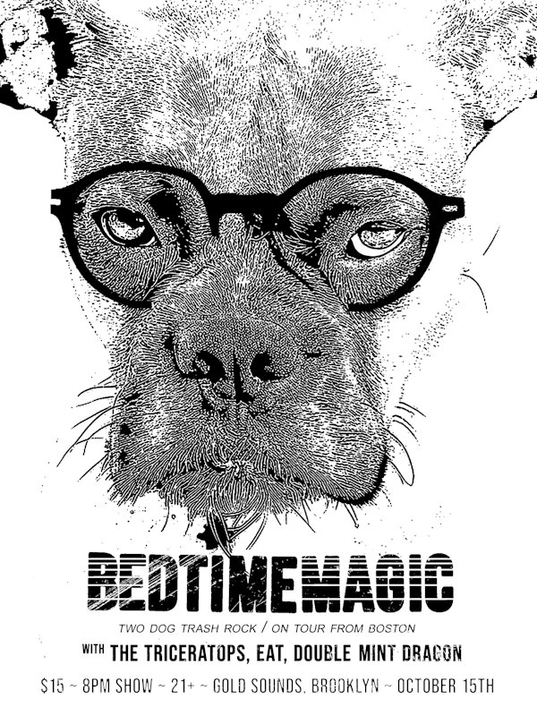 BEDTIMEMAGIC // The Triceratops // Eat // Double Mint Dragon