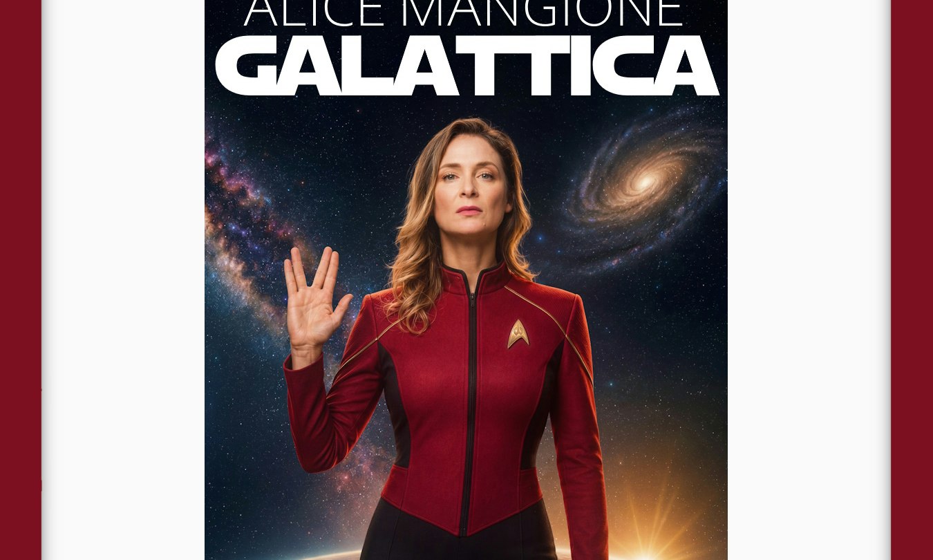 Alice Mangione, Galattica
