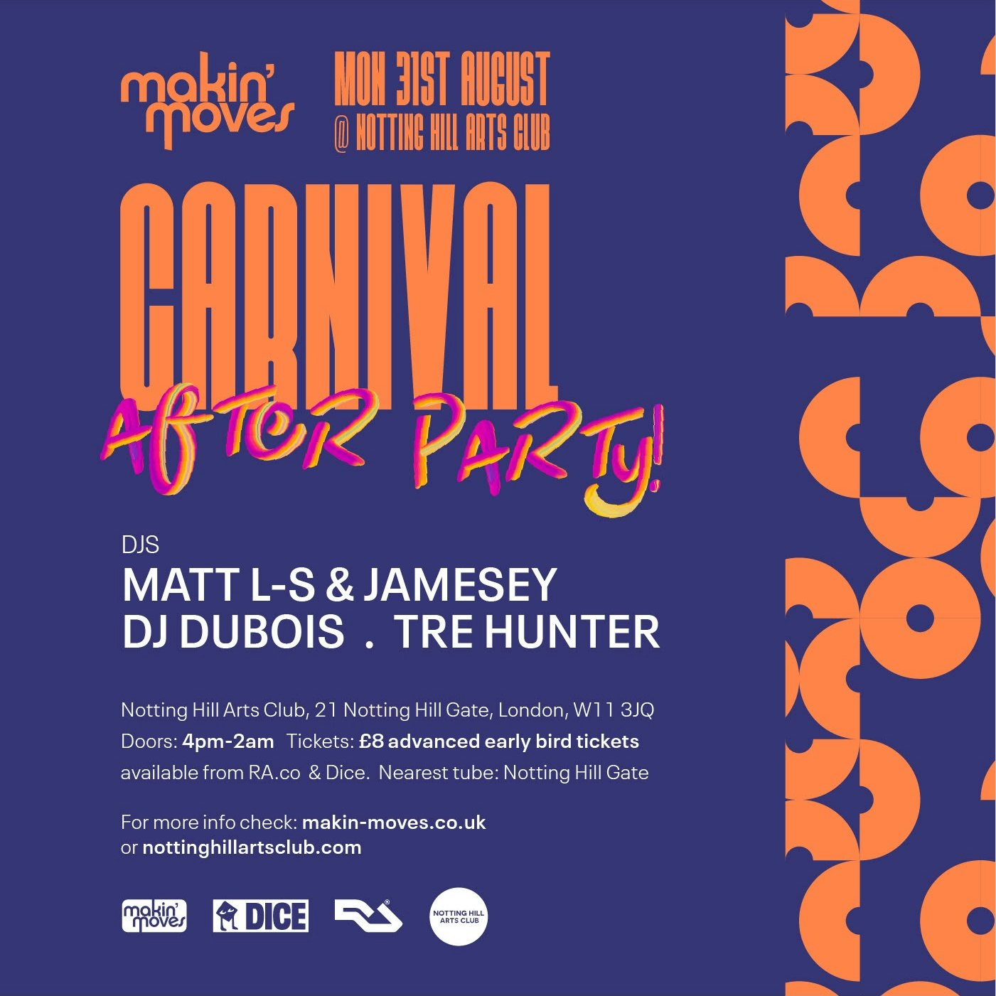 Makin' Moves Carnival After Party