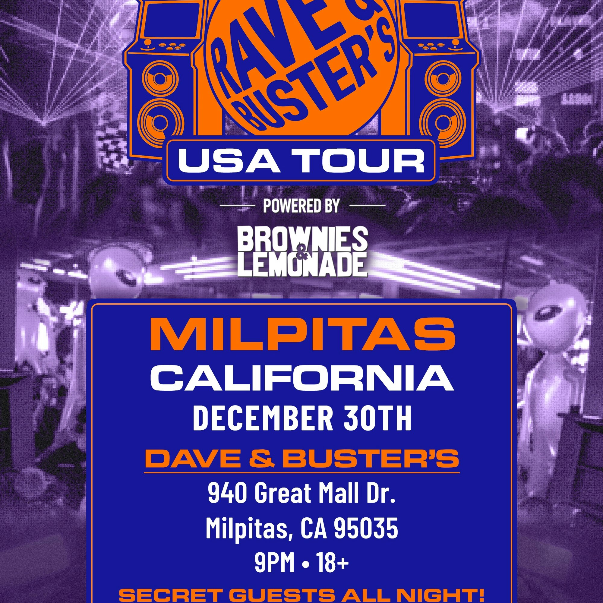 B&L Presents Rave & Buster's Milpitas