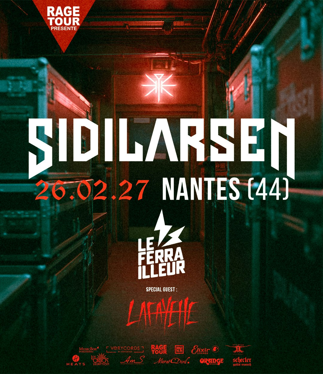 Affiche Sidilarsen en concert au Ferrailleur