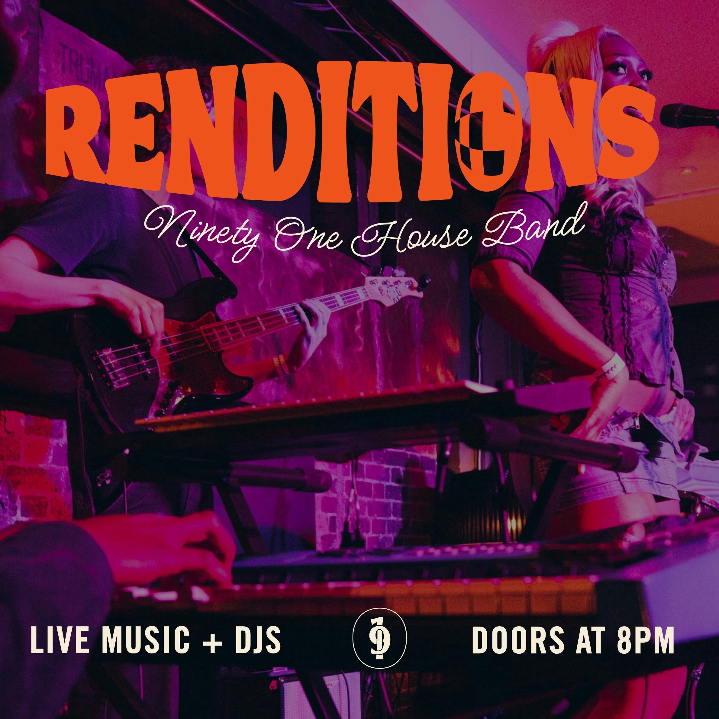 Renditions: House Band performs Classics + DJs