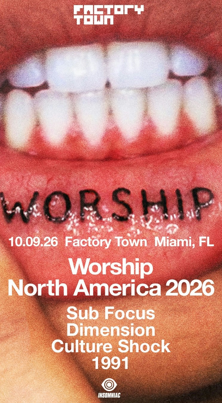 WORSHIP - Sub Focus/Dimension/Culture Shock/1991 at Factory Town