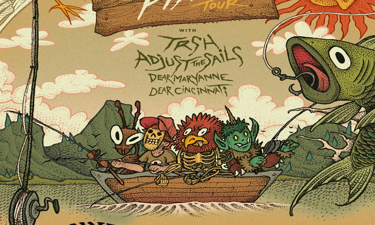 Trsh Gone Fishin' Tour w Adjust The Sails